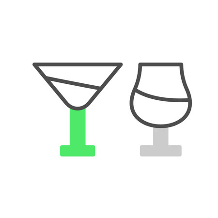 Glass Iconのイラスト素材