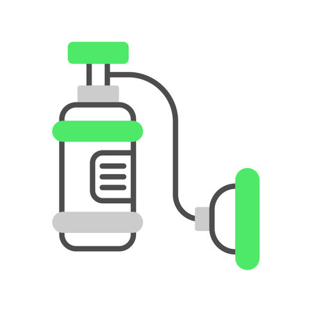 Oxygen Tank Creative Icons Designのイラスト素材