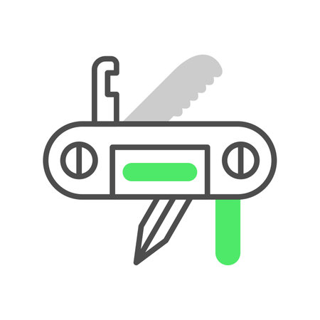 Swiss Army Knife Creative Icons Design