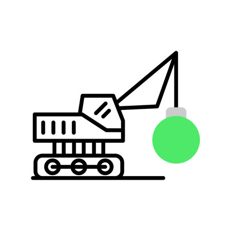 Demolish Creative Icons Designのイラスト素材