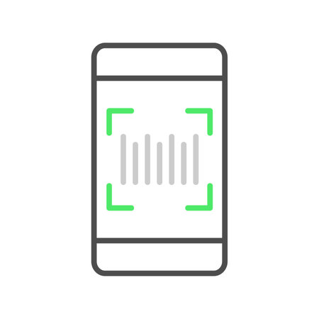Barcode Iconのイラスト素材