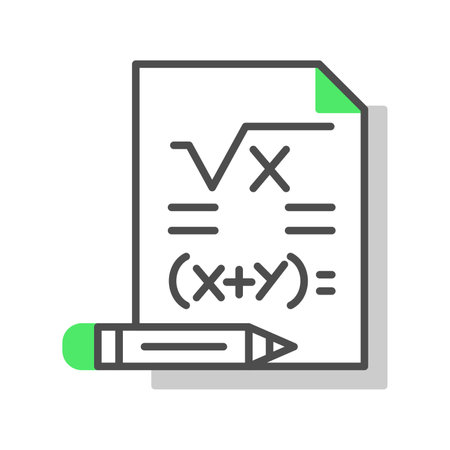 Maths Creative Icons Designのイラスト素材