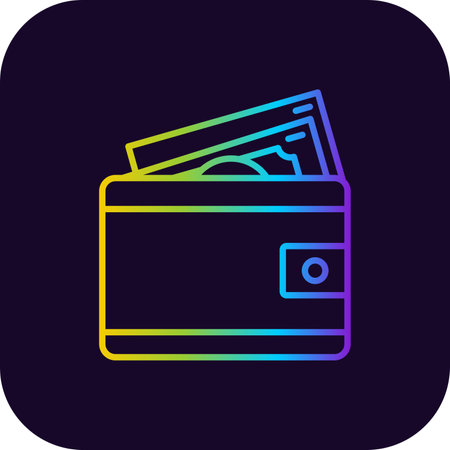 Wallet Iconのイラスト素材