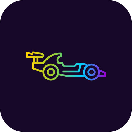 Race car Iconのイラスト素材