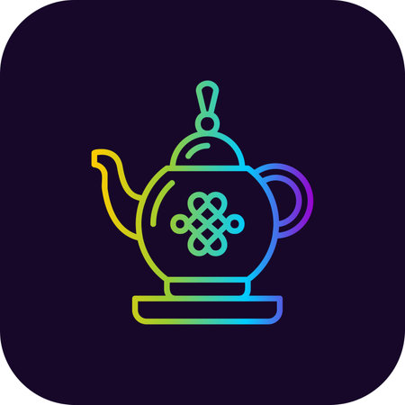 Teapot iconのイラスト素材