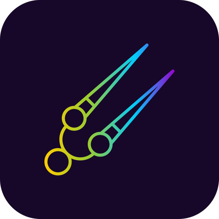 Knitting Needles Creative Icons Designのイラスト素材