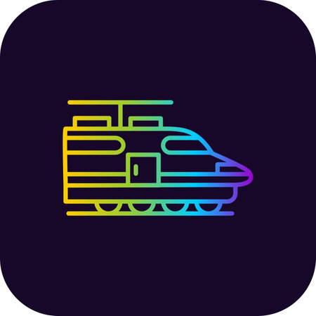 Train Creative Icons Design