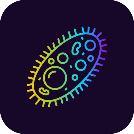 Bacteria Creative Icons Design