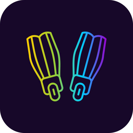 Flippers Creative Icons Designのイラスト素材