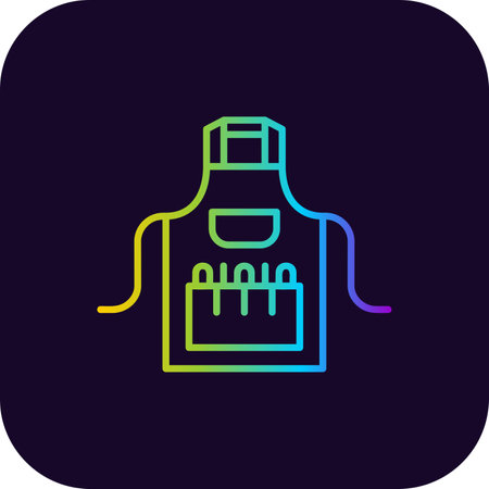 Apron Creative Icons Designのイラスト素材