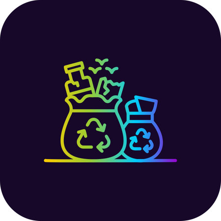 Garbage Creative Icons Designのイラスト素材