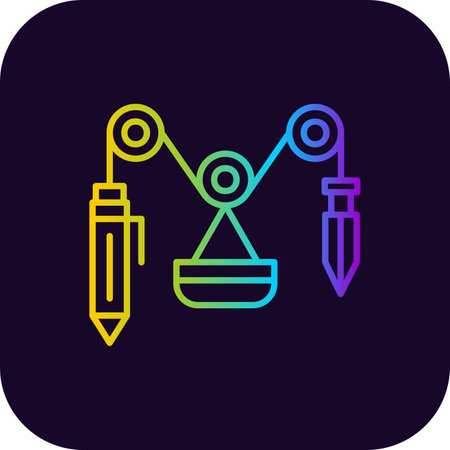 Separation Creative Icons Designのイラスト素材