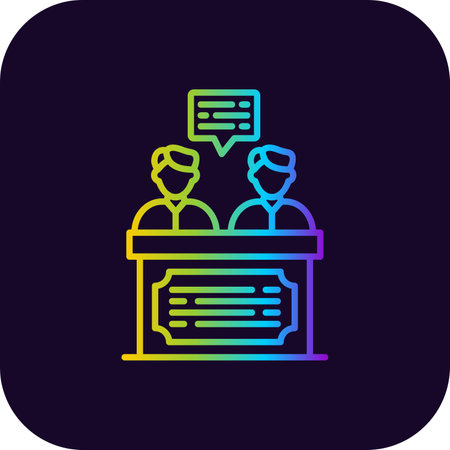 Meeting Creative Icons Designのイラスト素材