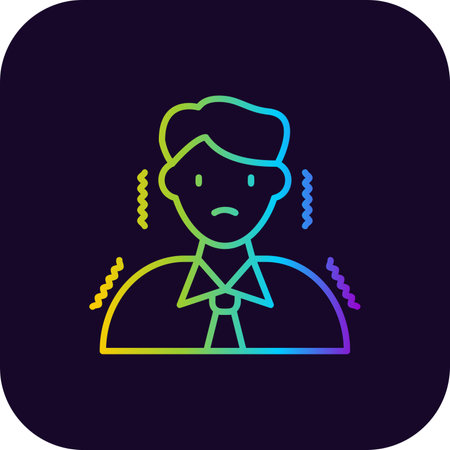 Nervous Creative Icons Designのイラスト素材