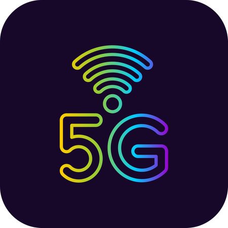5g Creative Icons Design