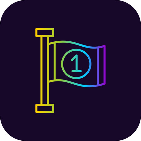 Flag Creative Icons Designのイラスト素材