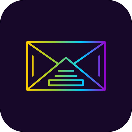 Open Letter Creative Icons Designのイラスト素材