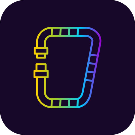 Carabiner Creative Icons Designのイラスト素材