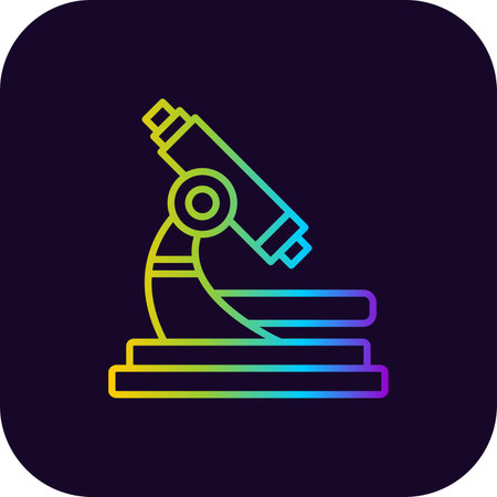 Microscope Creative Icons Designのイラスト素材