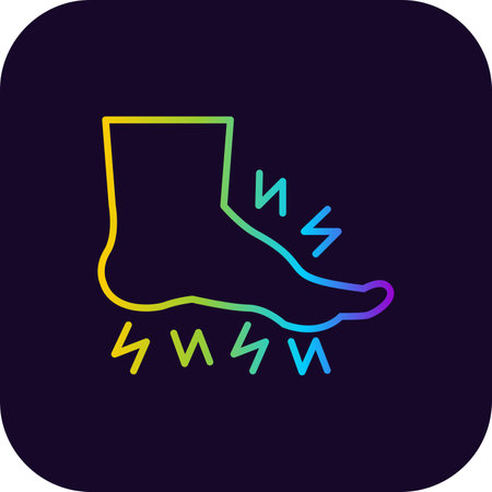 Foot Iconのイラスト素材