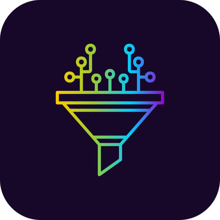 Filter iconのイラスト素材