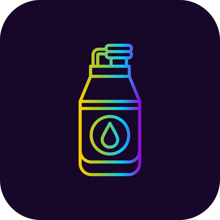 Water Bottle Creative Icons Designのイラスト素材