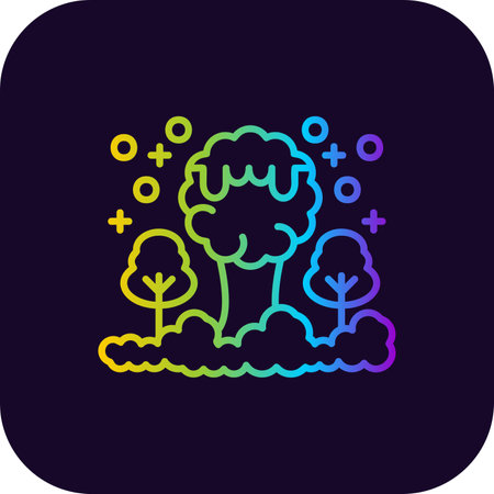 Trees iconのイラスト素材