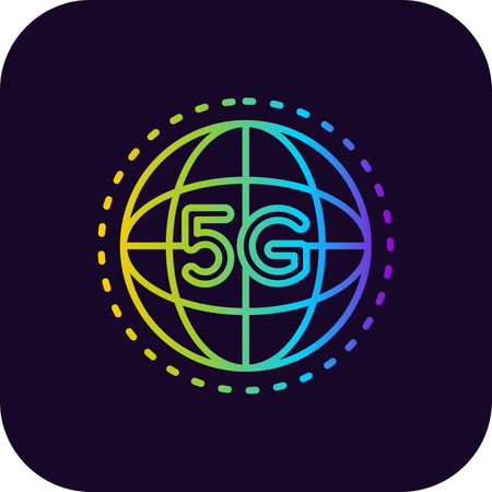 5g Creative Icons Designのイラスト素材