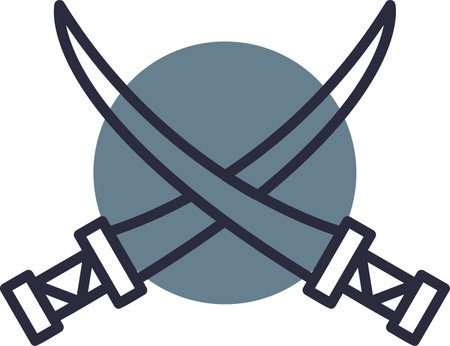 Swords Iconのイラスト素材