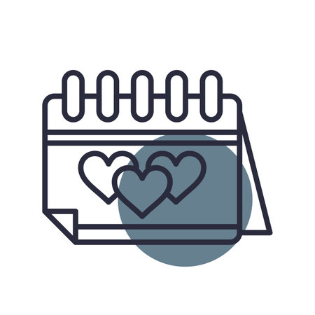 Wedding Day Creative Icons Designのイラスト素材