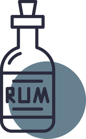 Rum Iconのイラスト素材