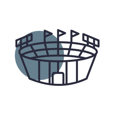 Stadium Iconのイラスト素材