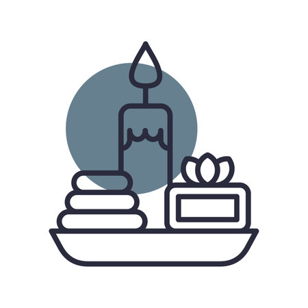 Spa Creative Icons Designのイラスト素材