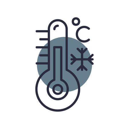 Thermometer iconのイラスト素材