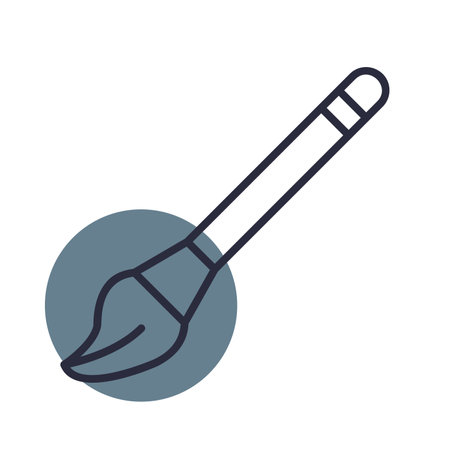 Paint brush Iconのイラスト素材
