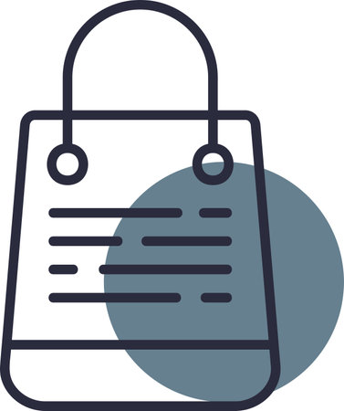 Shopping Bag Iconのイラスト素材