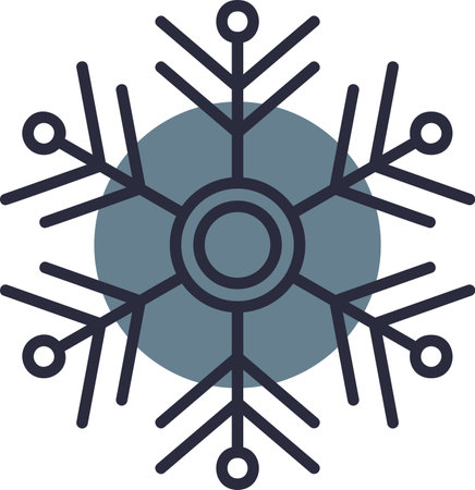 Snowflake iconのイラスト素材
