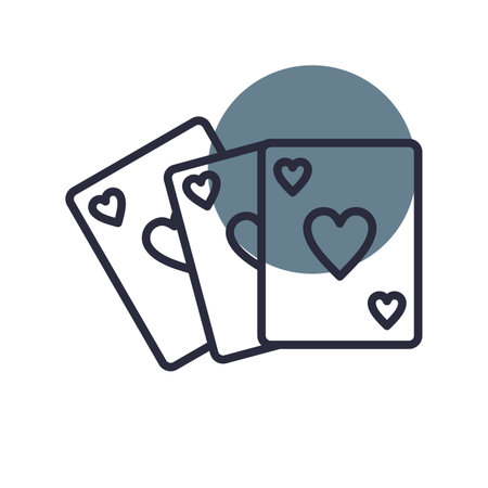Poker Creative Icons Designのイラスト素材