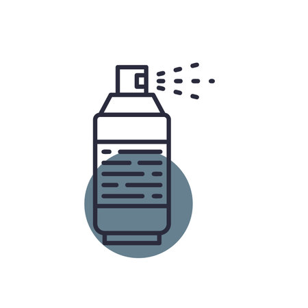 Paint Spray Creative Icons Designのイラスト素材