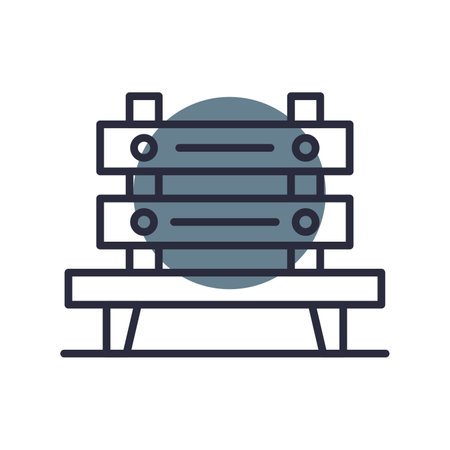 Bench Creative Icons Designのイラスト素材