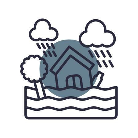 Flood Creative Icons Designのイラスト素材