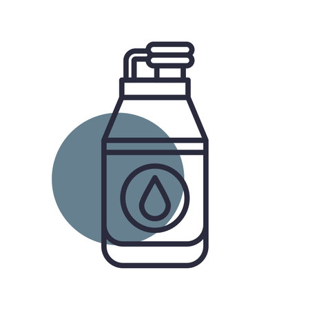 Water Bottle Creative Icons Designのイラスト素材