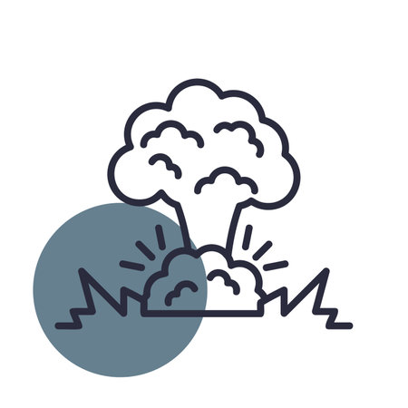 Explosion Creative Icons Designのイラスト素材