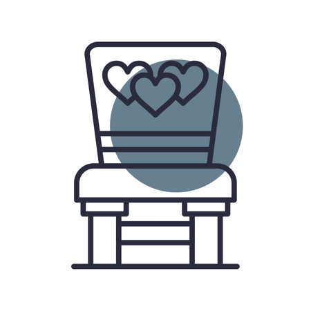 Chair Creative Icons Designのイラスト素材