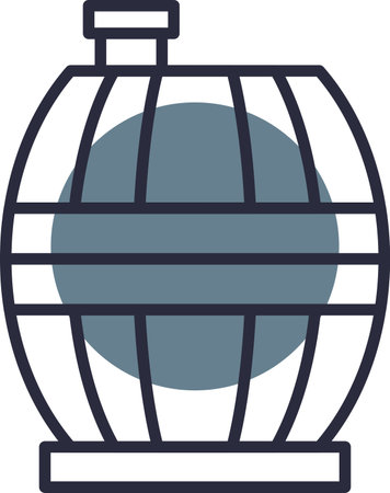 Barrel Iconのイラスト素材