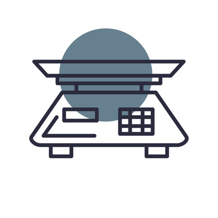 Food Scale Creative Icons Designのイラスト素材