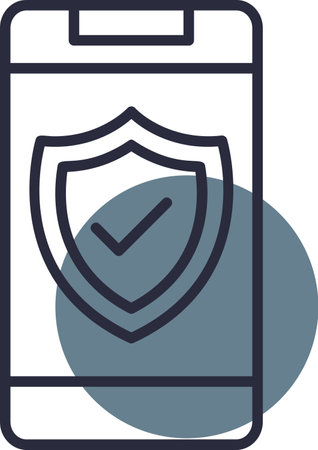 Phone Insurance Iconのイラスト素材