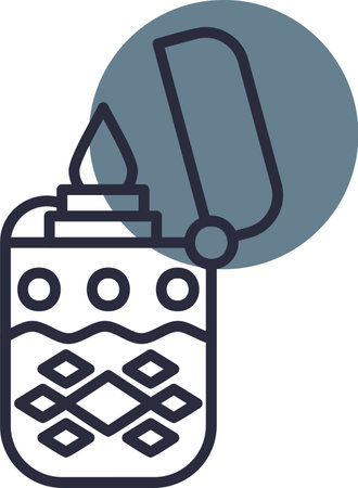 Lighter Iconのイラスト素材
