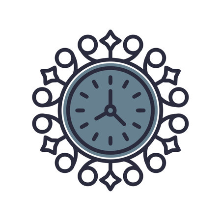 Wall Clock Iconのイラスト素材