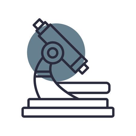 Microscope Creative Icons Designのイラスト素材